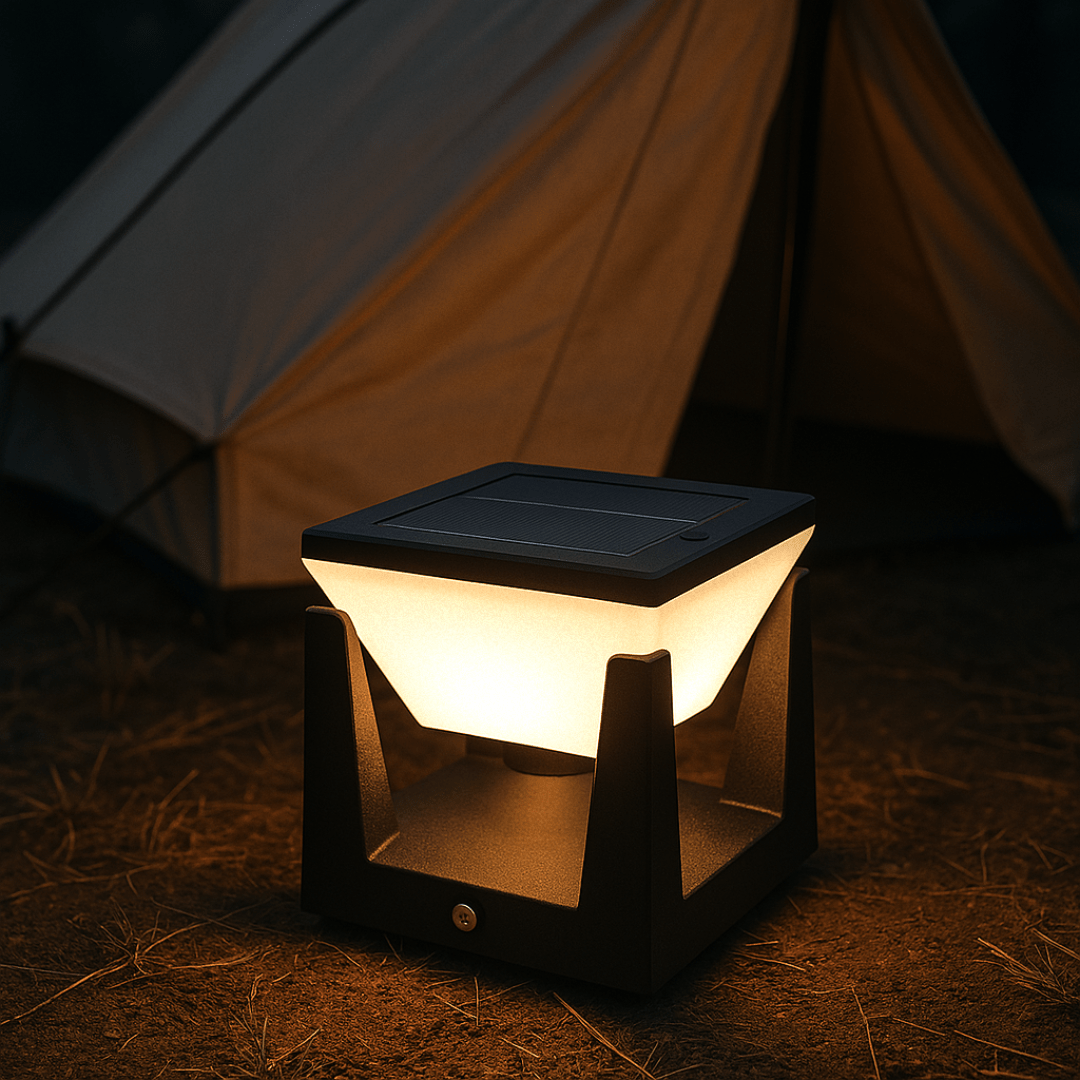Buitenlamp op zonne-energie