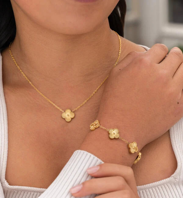 Smyckeset – Elegant Guld i Rostfritt Stål 