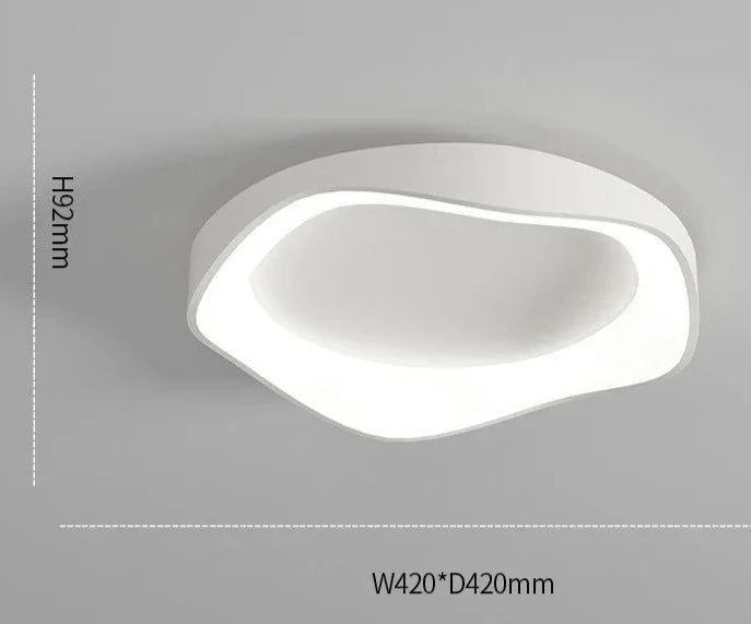 Asymmetrische LED-Deckenleuchte – Trend und Eleganz 