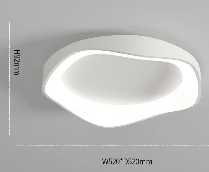 Asymmetrische LED-Deckenleuchte – Trend und Eleganz 