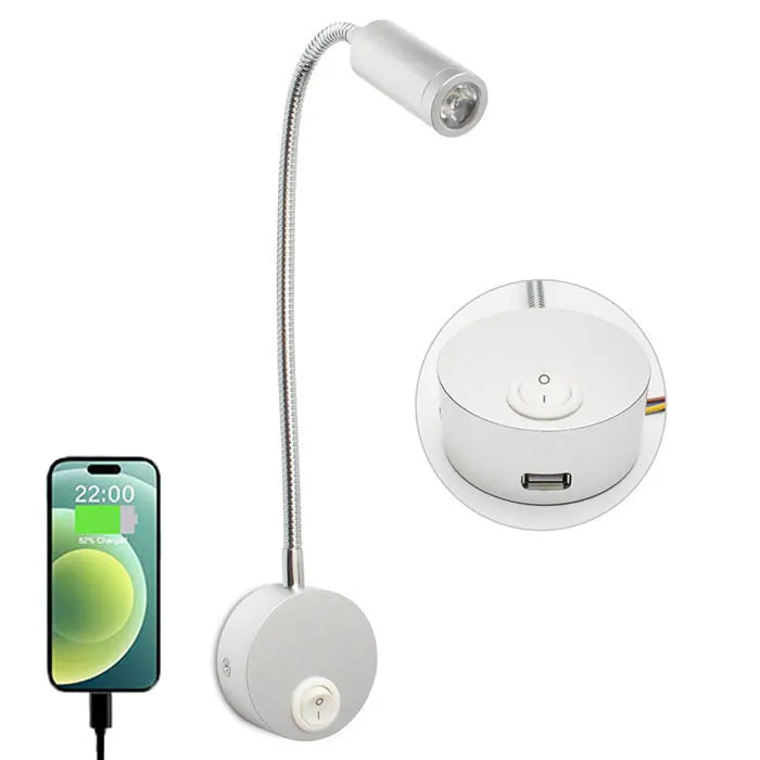 Flexibele LED wandlamp - Mobiliteit, elegantie & gericht licht
