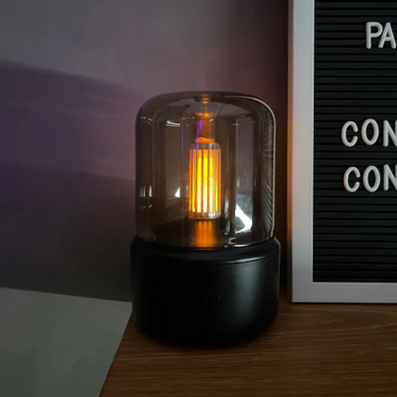 Aromadiffusor Lampe — Beruhigende Flammenatmosphäre 