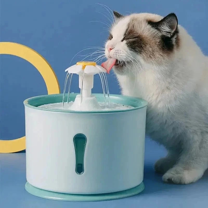 Fuente de Agua para Gato de Diseño – Hidratación y Elegancia 