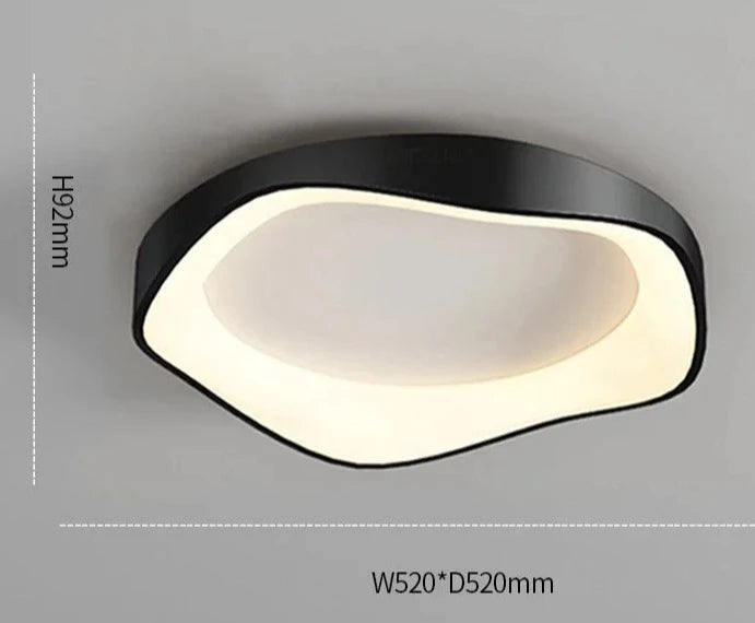Asymmetrische LED-Deckenleuchte – Trend und Eleganz 