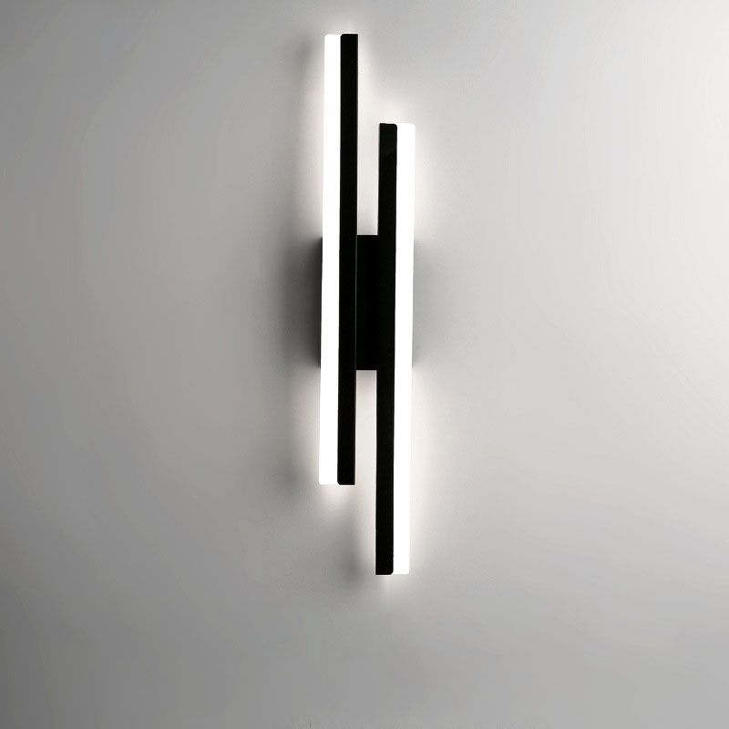 LED-seinävalaisin – Moderni pystytyyli 