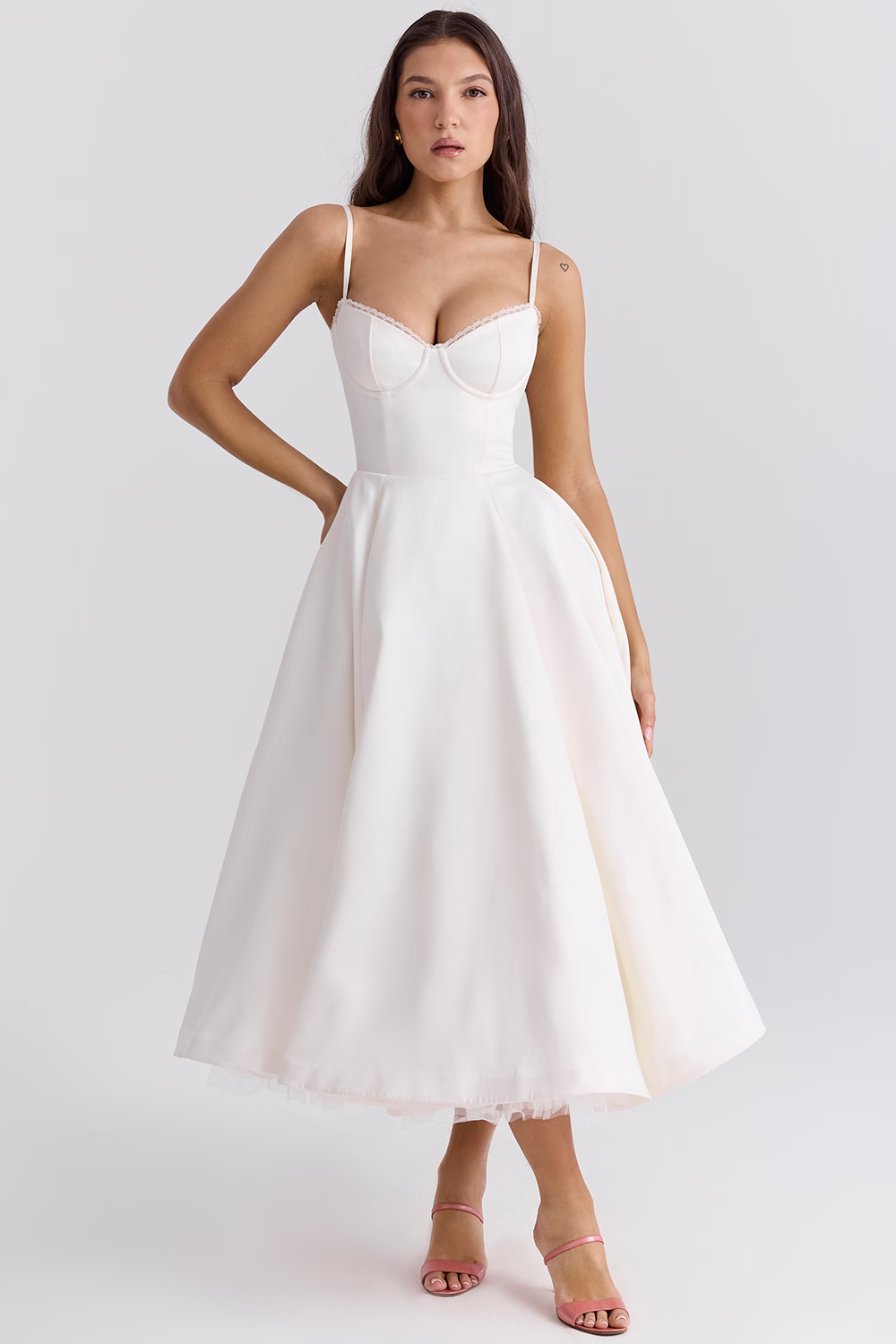 Lory | Robe Mi-Longue À Bretelles – Glamour Classique Et Légèreté