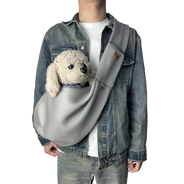 Breathable Dog Transport Bag – Comfortable Strap and Optimal Ventilation 
