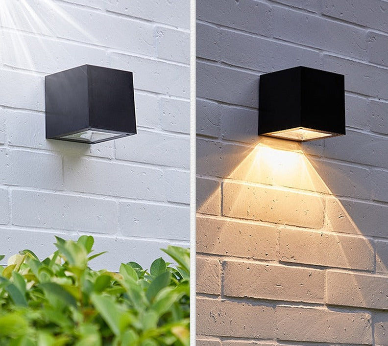 IP65 Solar Outdoor Wandlampe - Nachhaltige Und Ökologische Beleuchtung