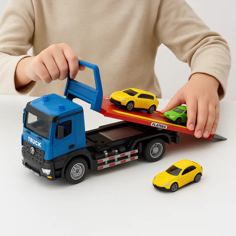 インタラクティブなレッカー車 - 動きながら学ぶ創造性