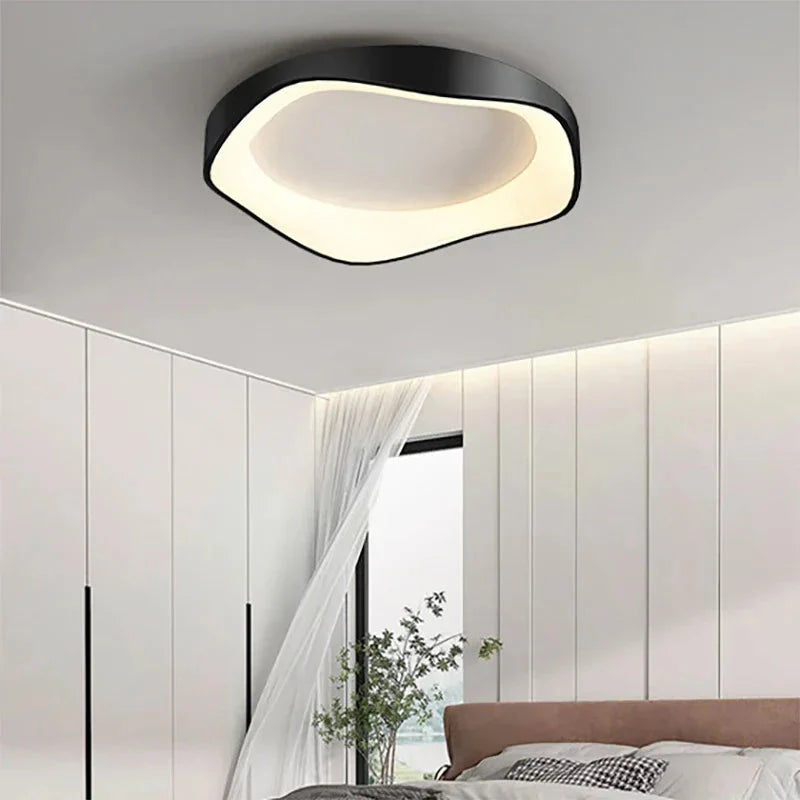 Plafonier LED Asimetric - Tendință și Eleganță 